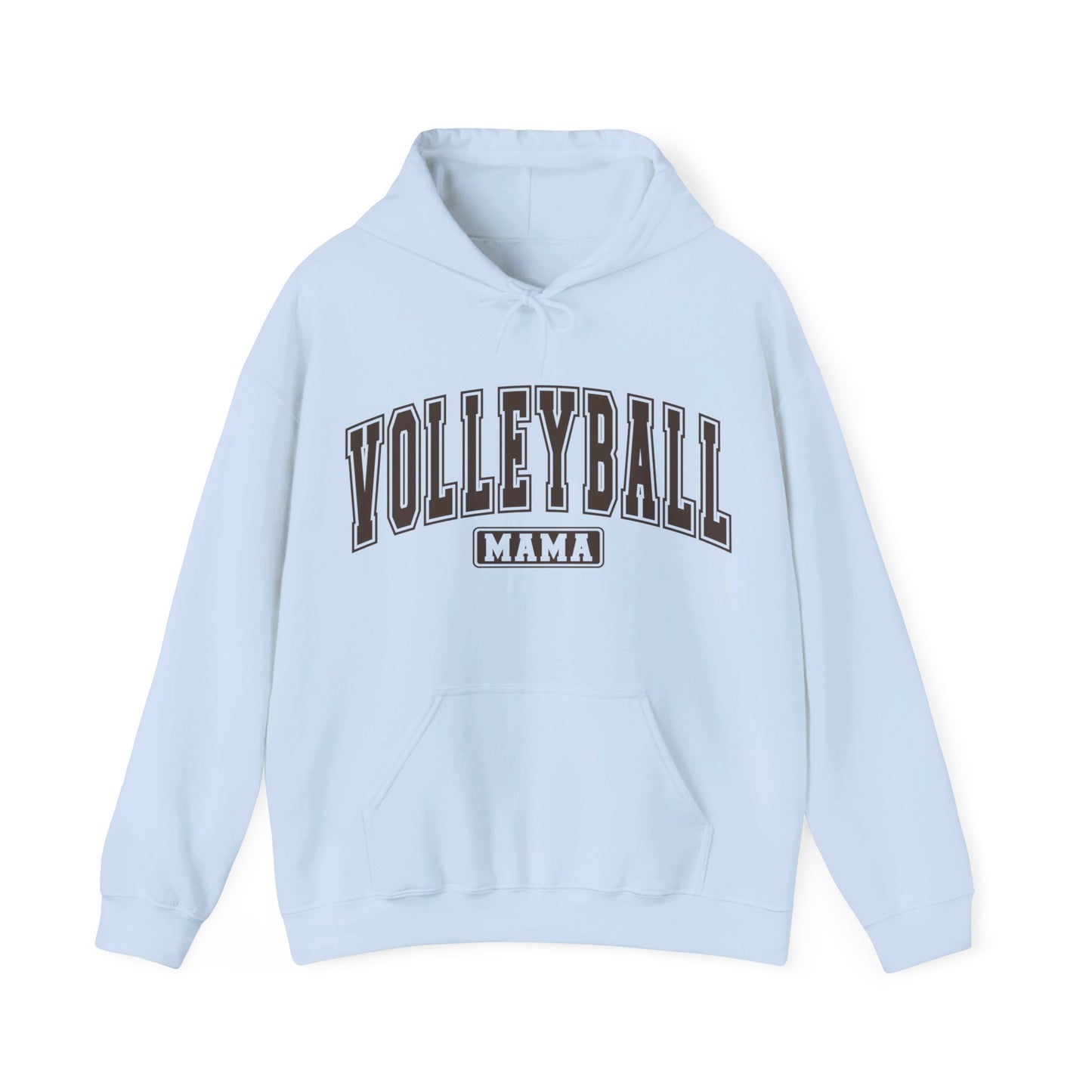 TRENDY GAME DAY Varsity Style Personalized Volleyball Mama Hoodie