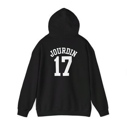 TRENDY GAME DAY Varsity Style Personalized Volleyball Mama Hoodie