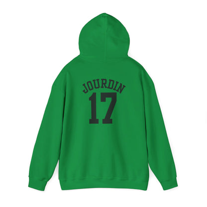 TRENDY GAME DAY Varsity Style Personalized Volleyball Mama Hoodie