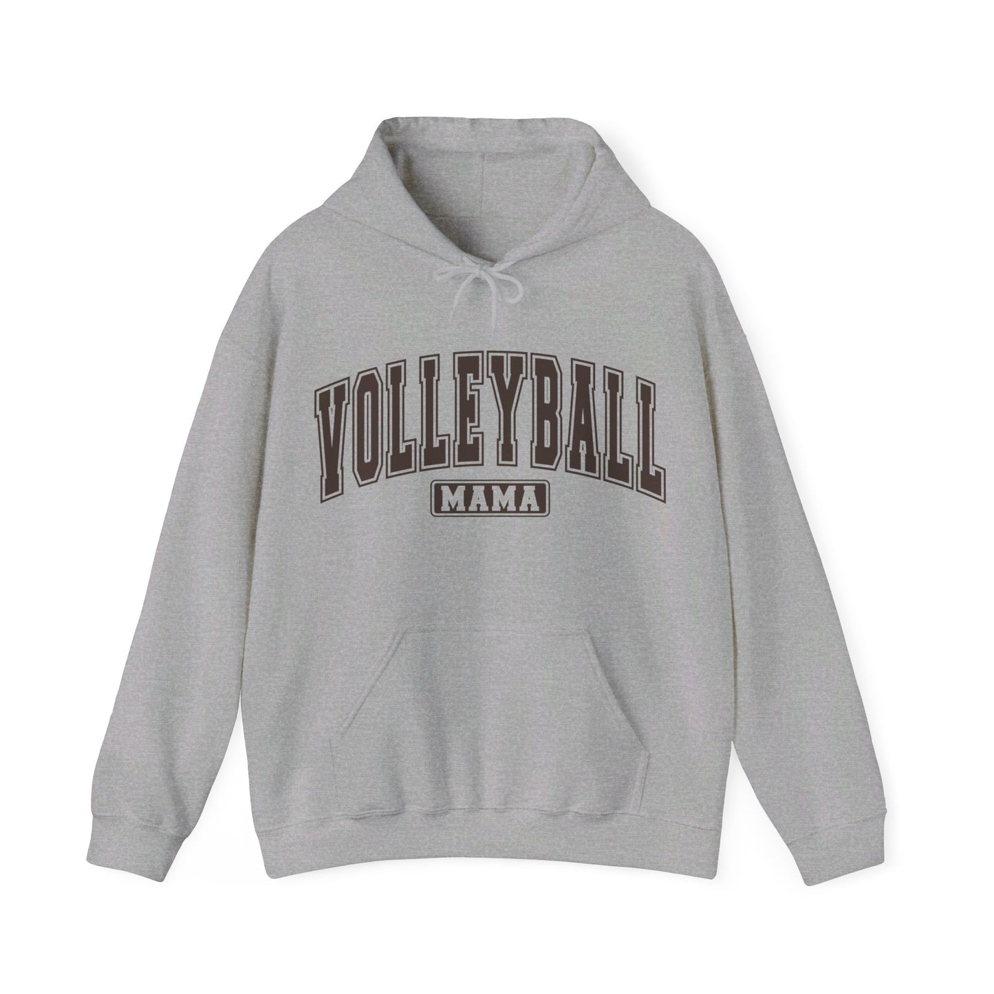 TRENDY GAME DAY Varsity Style Personalized Volleyball Mama Hoodie