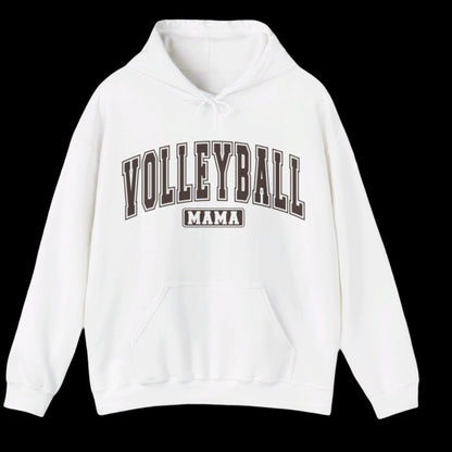 TRENDY GAME DAY Varsity Style Personalized Volleyball Mama Hoodie