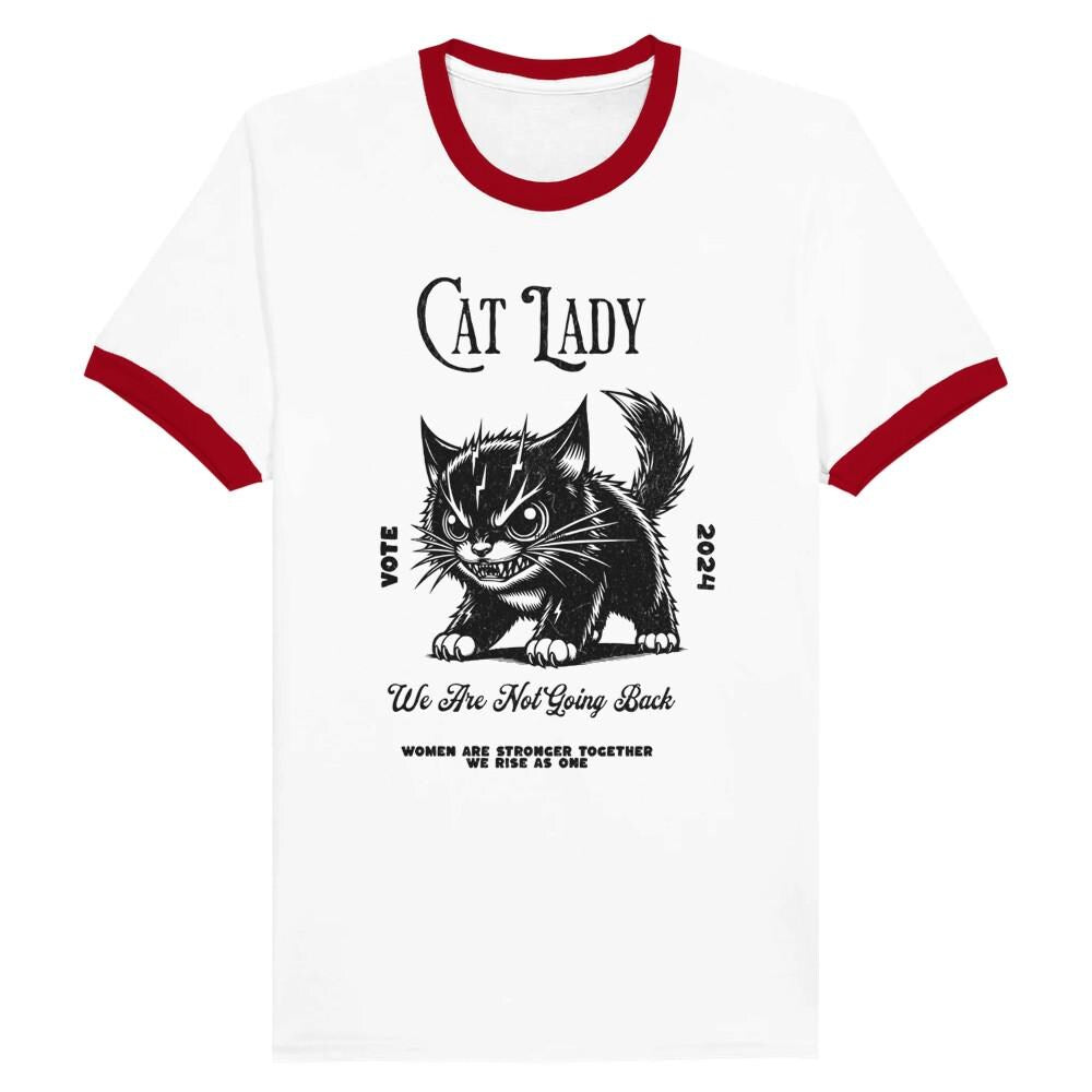 Cat Lady Democracy Vote 2024 Tee Shirt